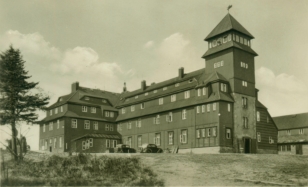 1954-08-12 AK Fichtelberghaus (tub)