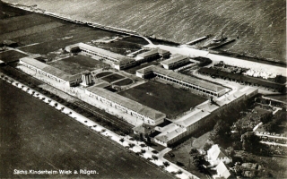 1934 -AK Kinderheim Wiek auf Rgen